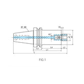 Boring Arbor Connection with BT Adaptor  BT30-FMB22-045  BT50-FMC40-250 - Big-tools Industrial Supply Tools for Metal Cutting